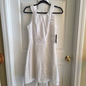 Eyelet Lace sleeveless NY&Co dress NWT